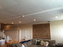 Basement ceiling